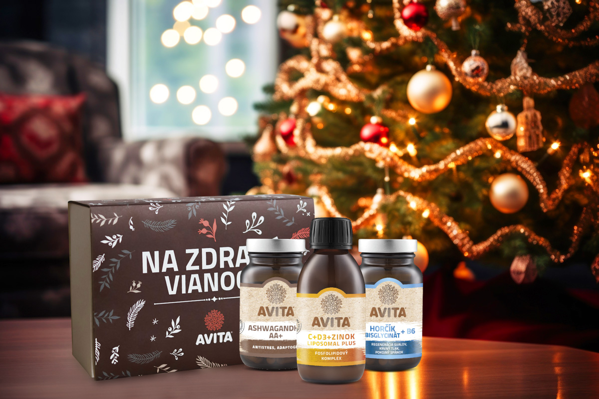 Zdravie pod stromčekom vianočné balíčky Avita, darček